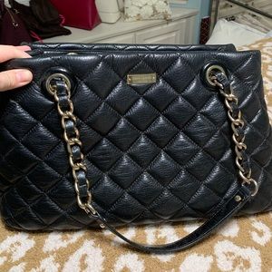 Kate Spade Maryanne Black Quilted Bag